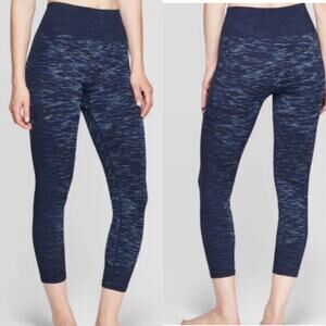 Joy Lab Blue Marled High Rise Leggings